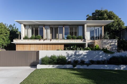 Allambi Terrace, front facade — designed by Aboda Design, built by DRM Design and Construction