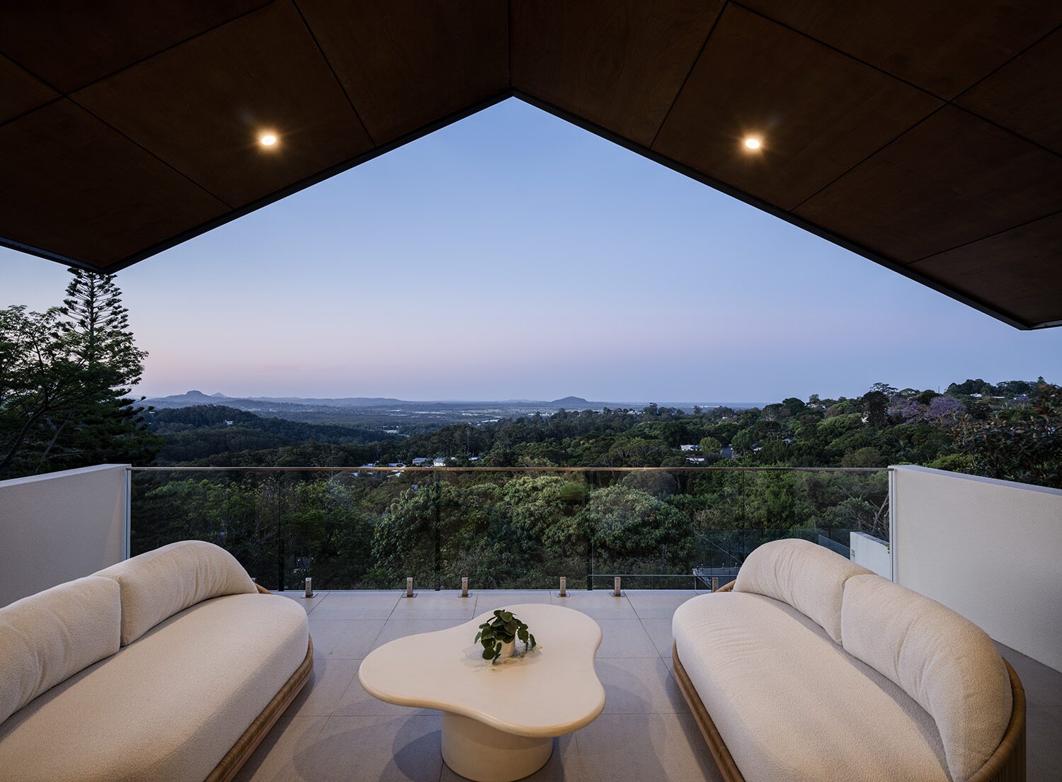 Amaroo — dusk exterior