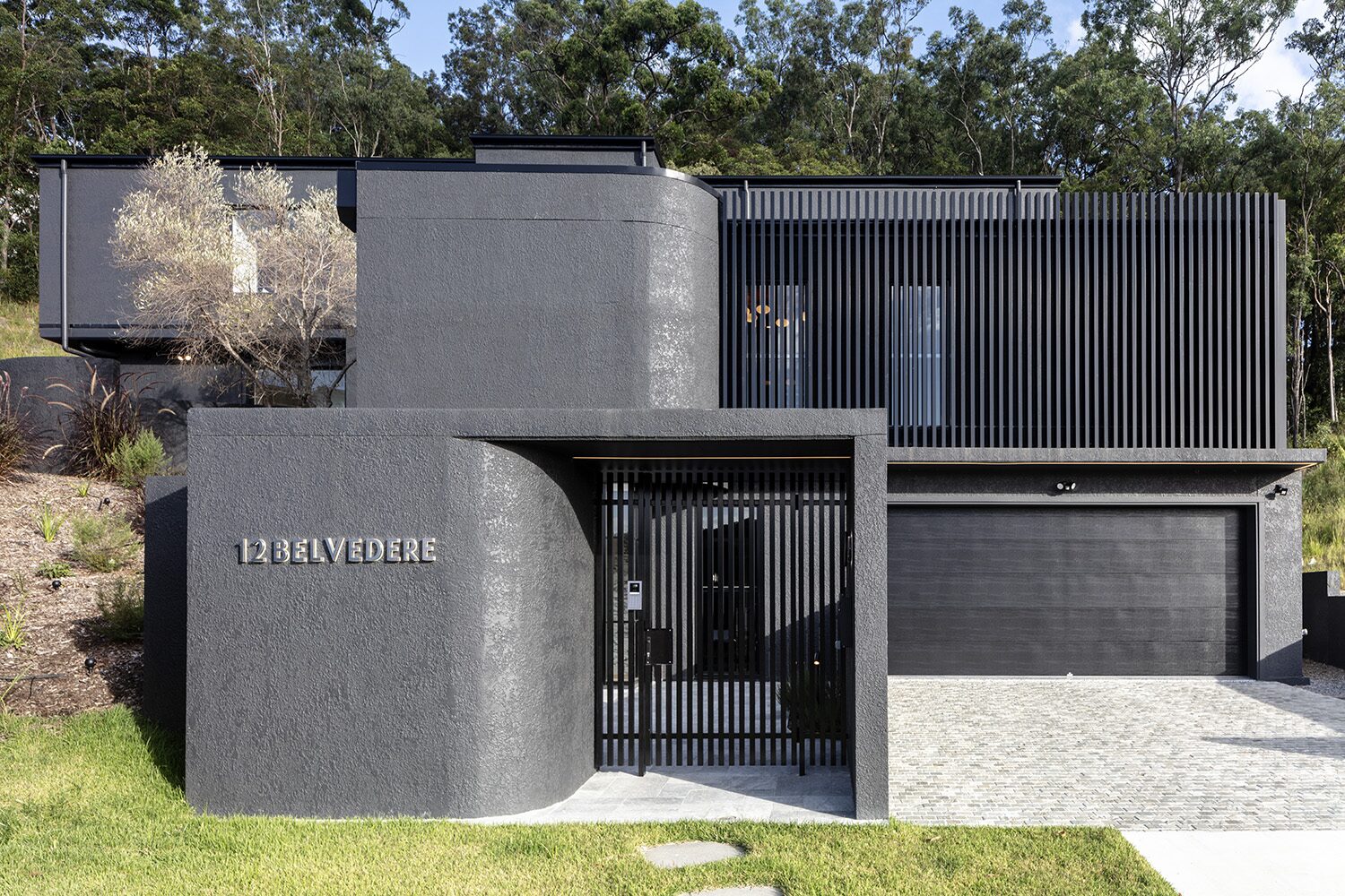 Belvedere — front facade, 12 Belvedere