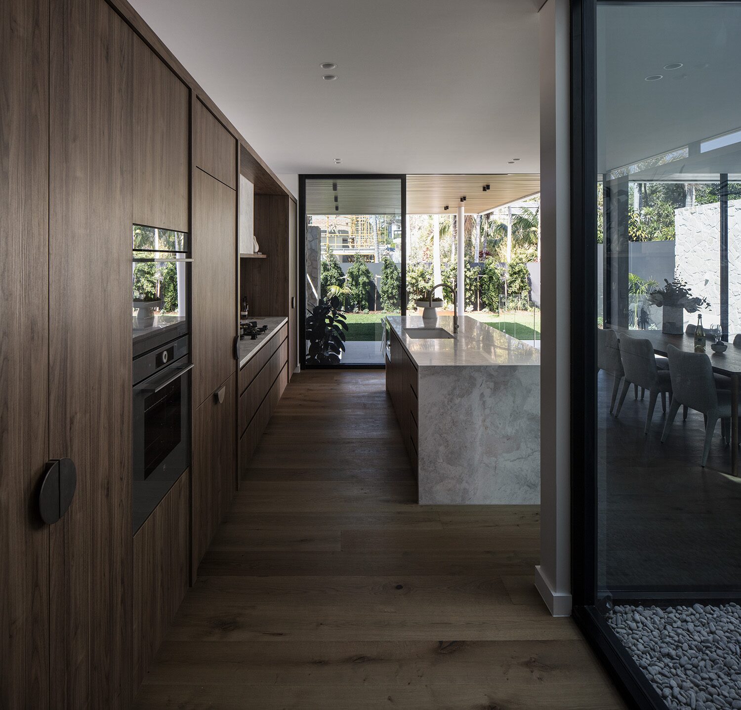 Binaville — kitchen, island bench