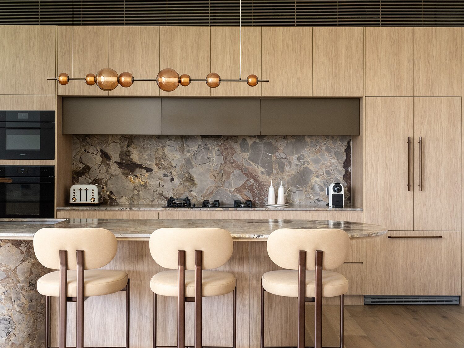 Miranda — kitchen island detail