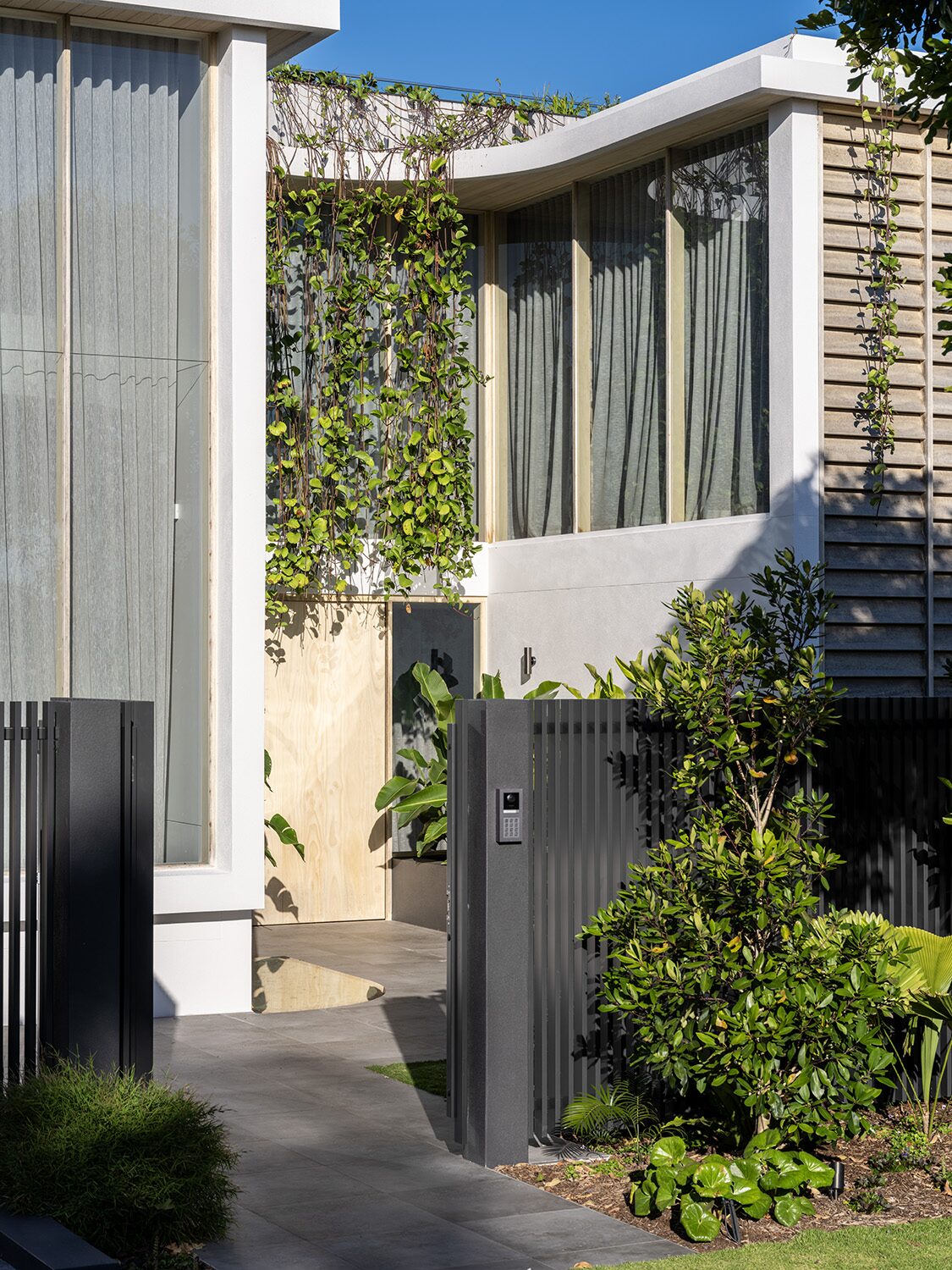 Netherby Rise — front facade and entry gate