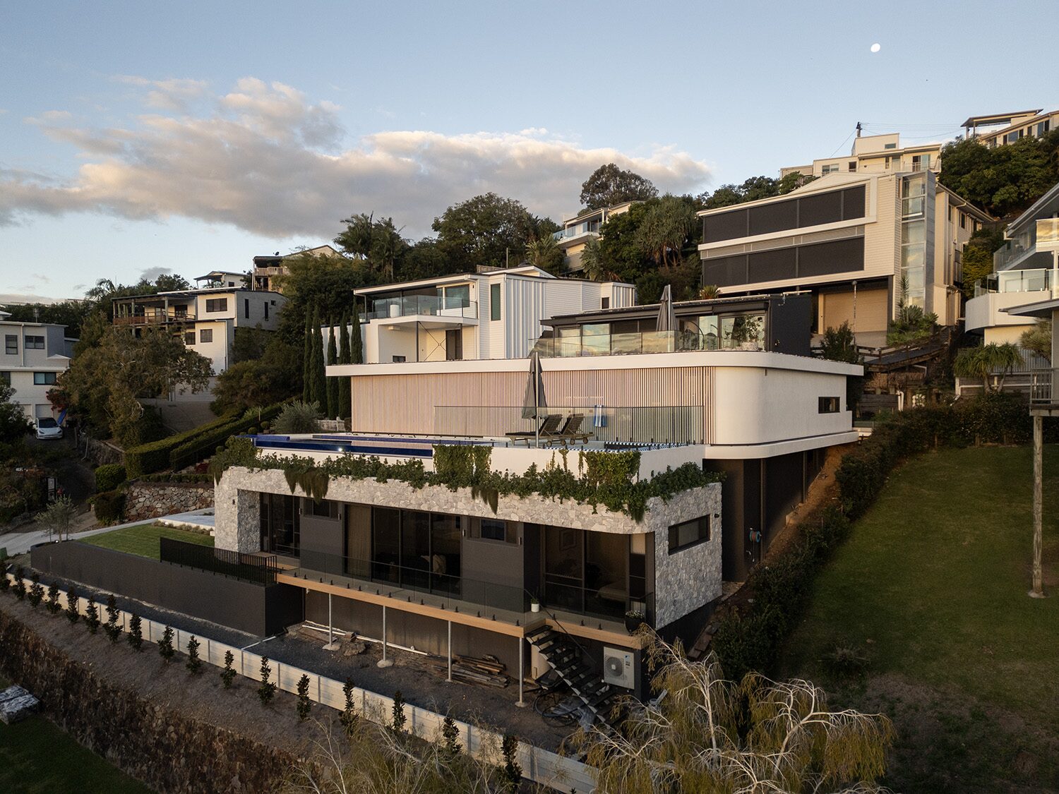 Pacific Heights — aerial view