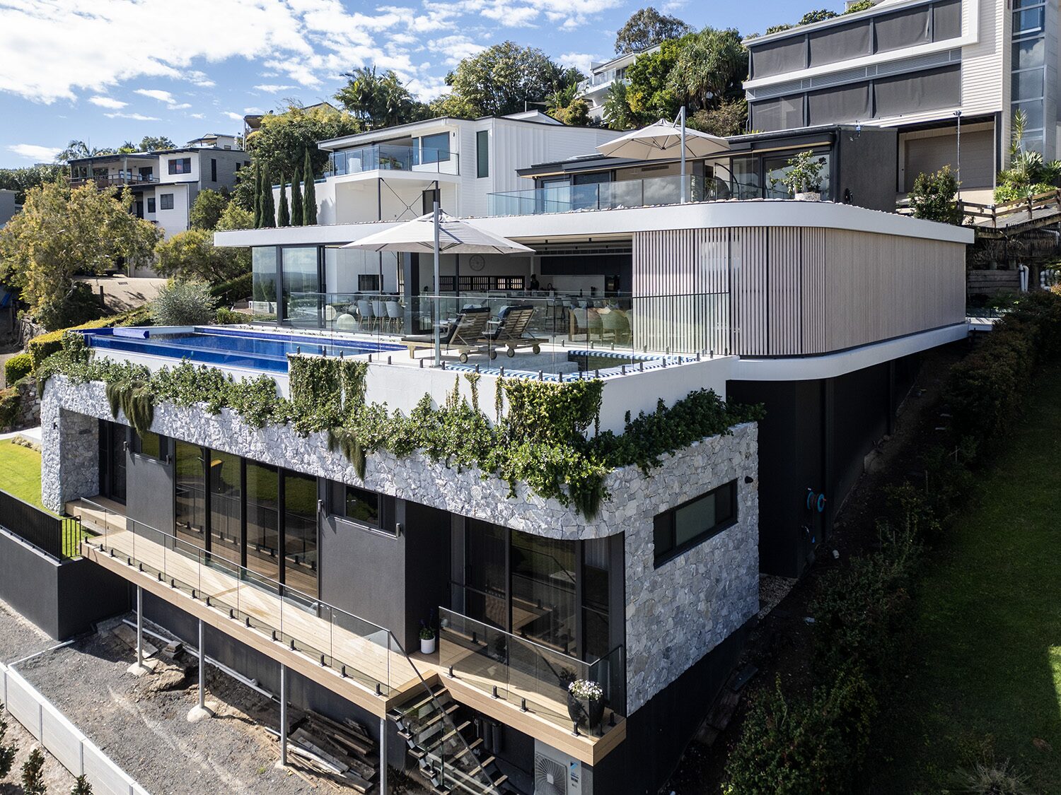 Pacific Heights — aerial view