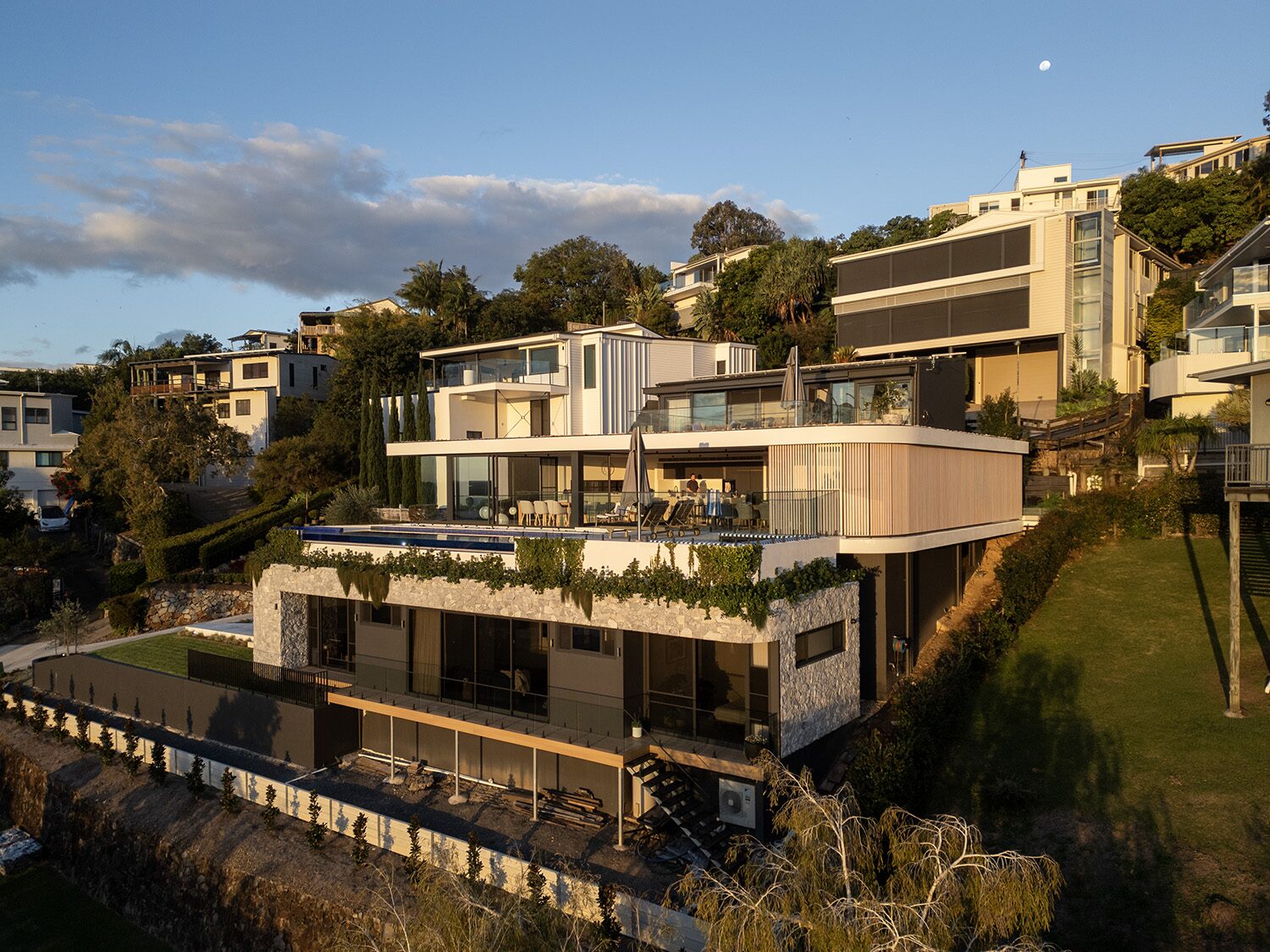 Pacific Heights — aerial view