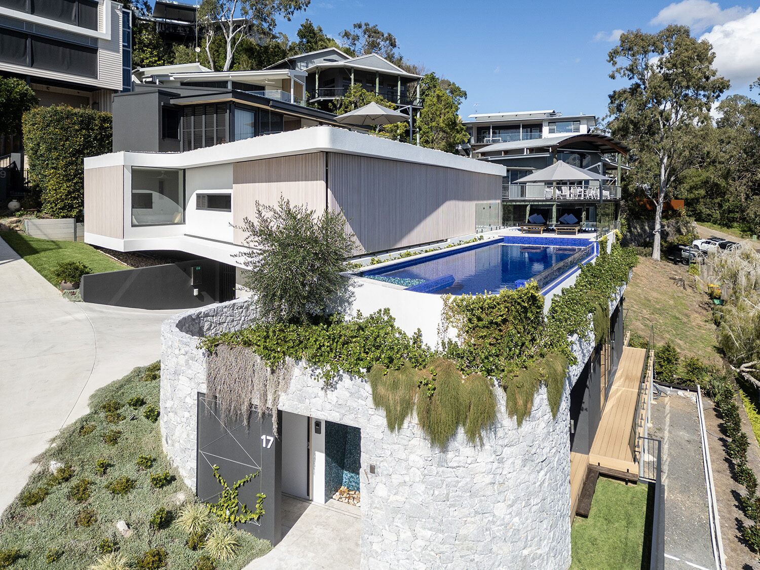 Pacific Heights — aerial view