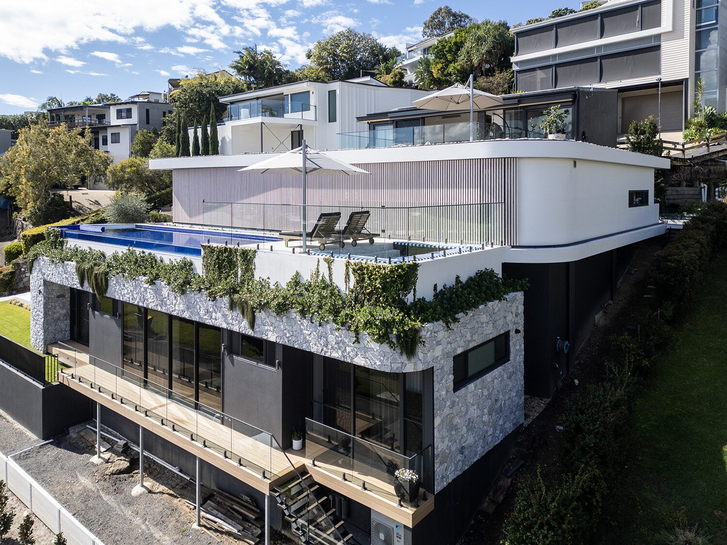 Pacific Heights — aerial view