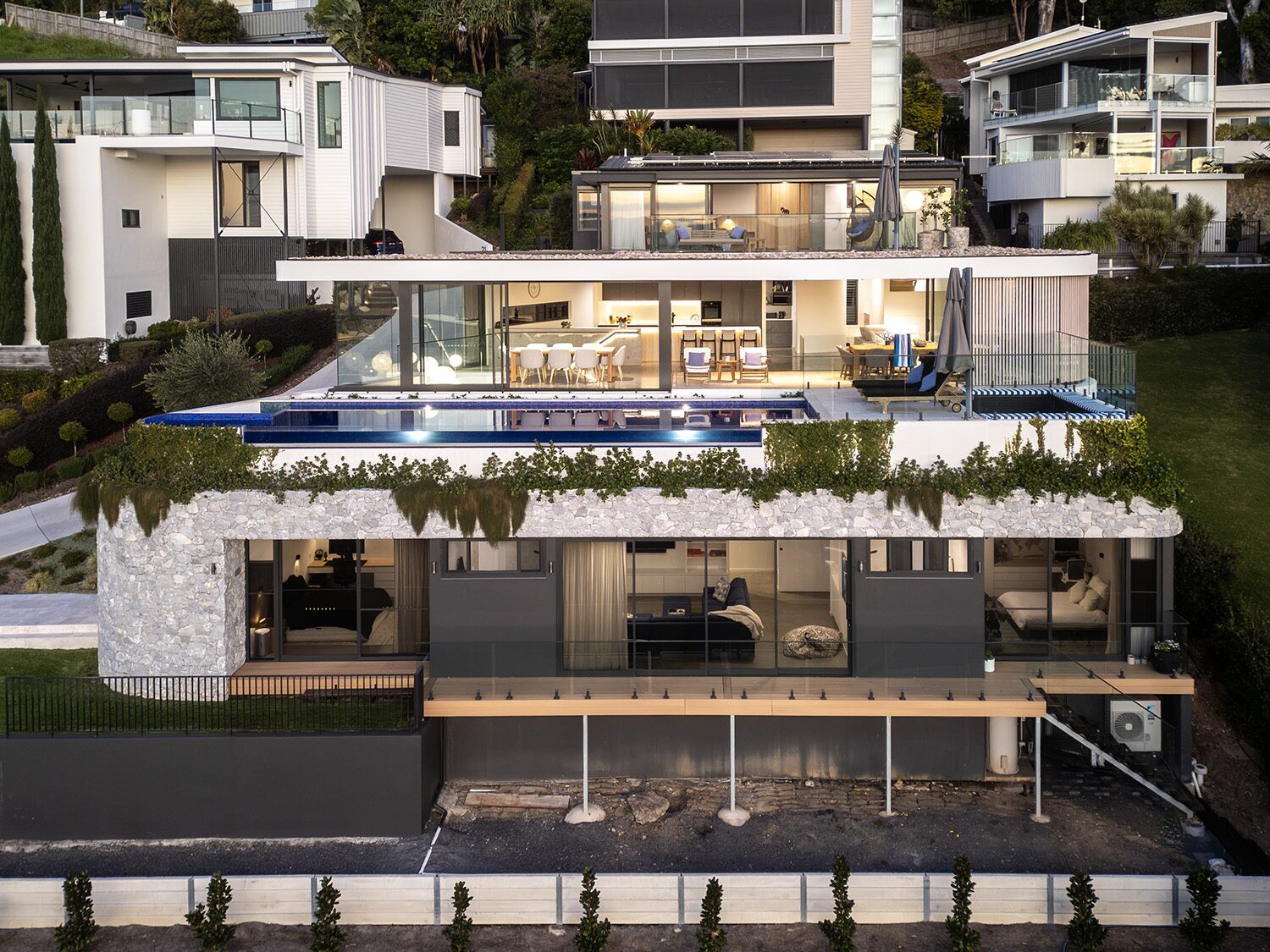 Pacific Heights — aerial view