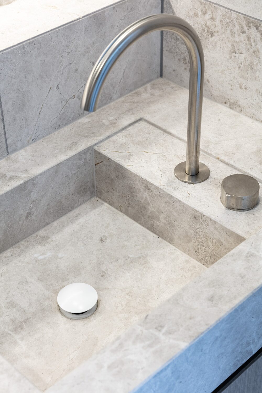 Rivello Residences — bathroom sink, tapware macro detail
