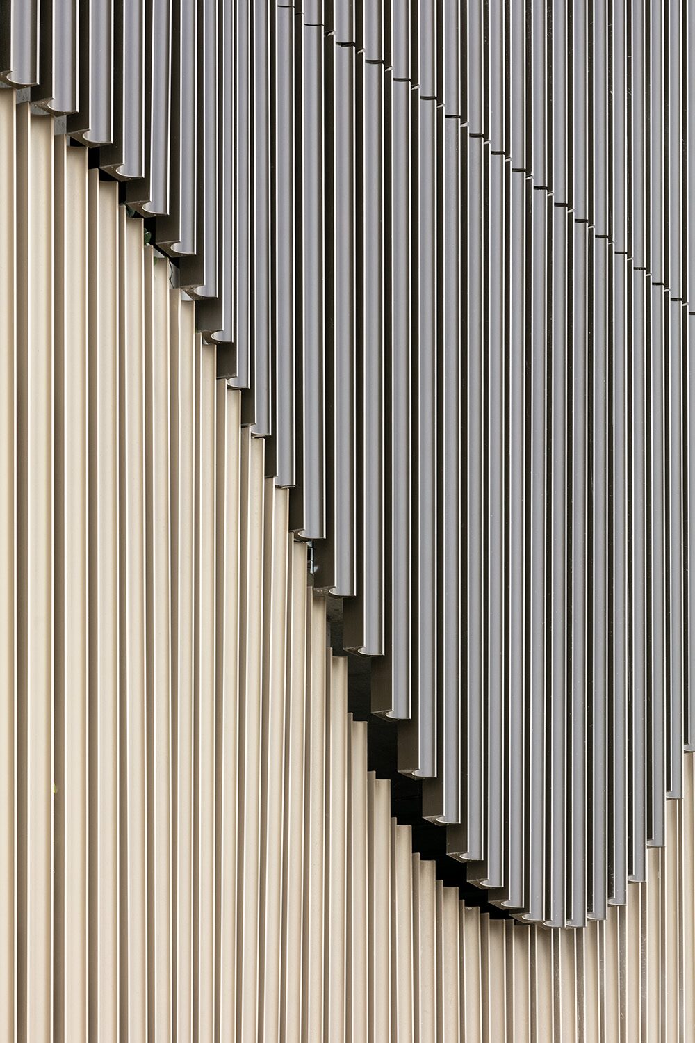 Rivello Residences — vertical batten facade detail
