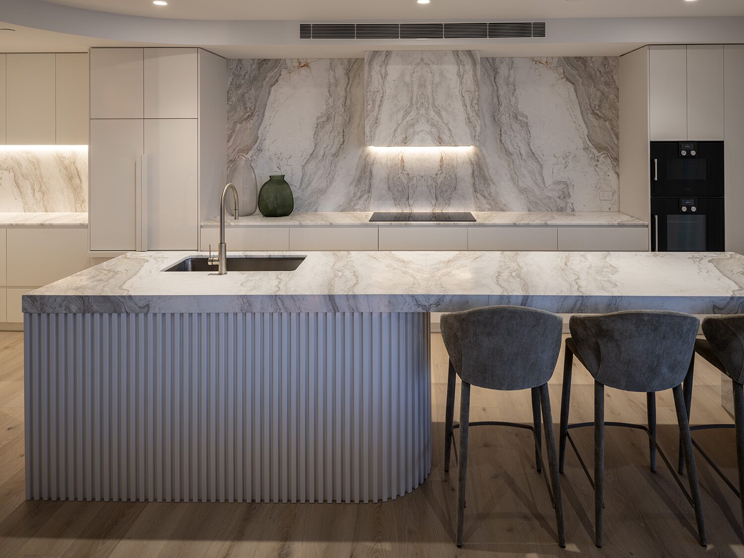 Rockpool — dusk exterior