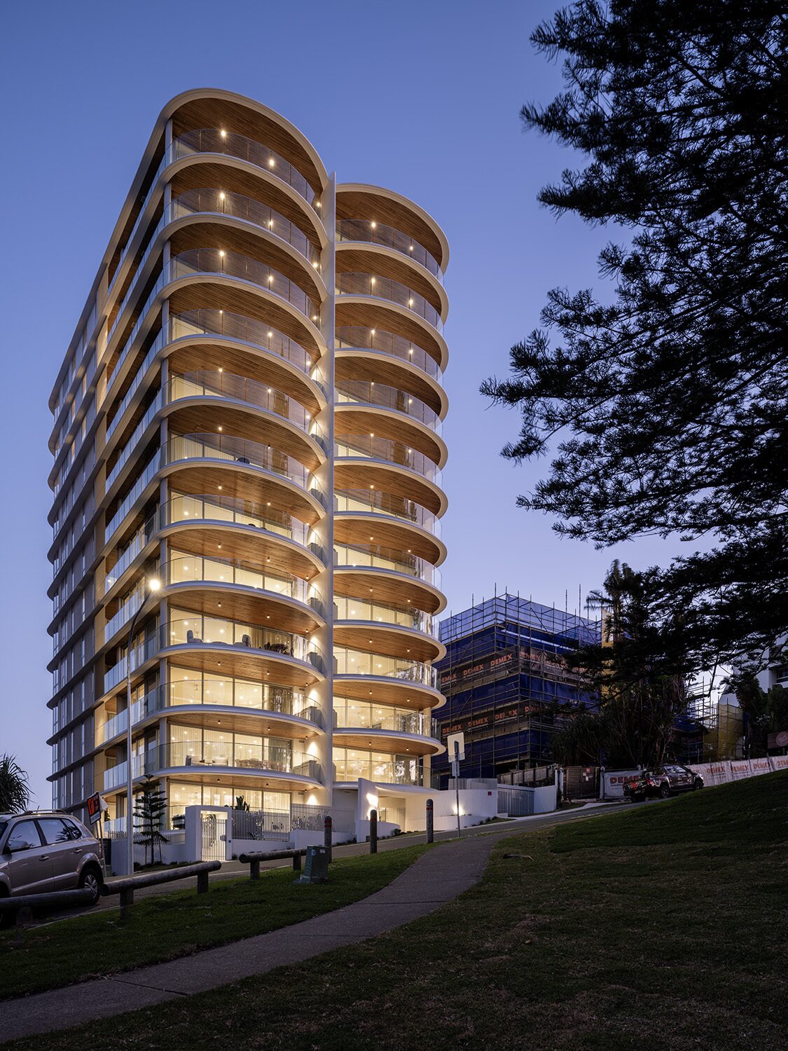 Rockpool — dusk exterior